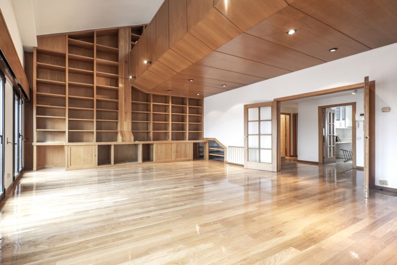 Custom Bookcase Installation